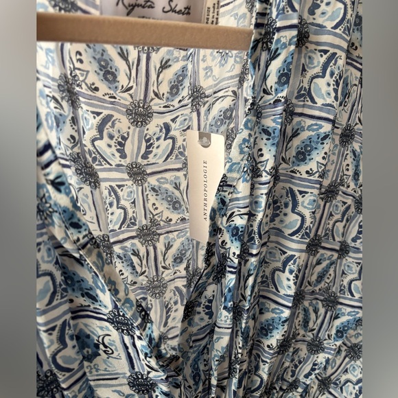 Anthropologie Rujuta Sheth Shira Caftan Cover-Up Size Fits All - Picture 4 of 4